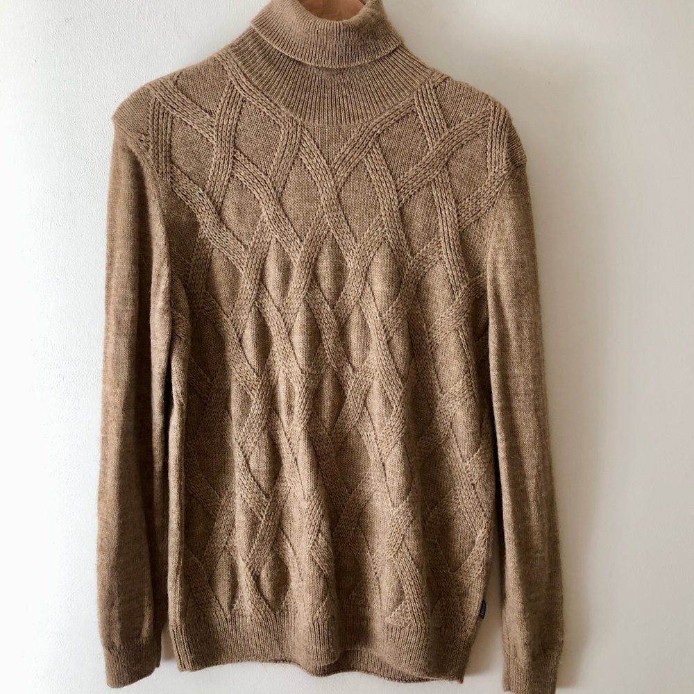 Hugo Boss Men’s Alpaca & Wool Blend Turtleneck Sweater